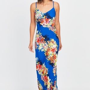 London times floral striped maxi dress
